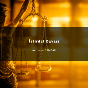 İstirdat Davası